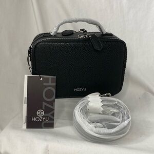 Women’s Crossbody / Shoulder / Handle Black Handbag ~ Hozyu